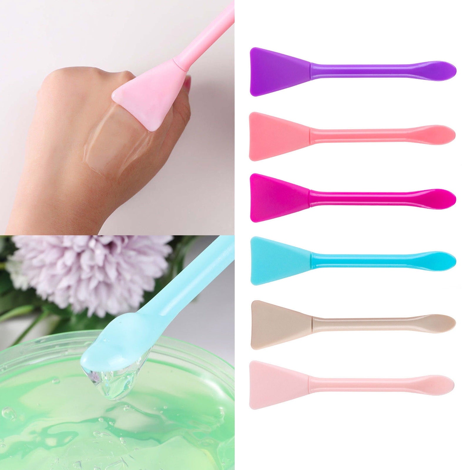 Double Head , Applicator with Built-In Spoon for Even Coverage, Comfortable Handle, Heat Resistant, Easy To Clean, Su... - Image 3