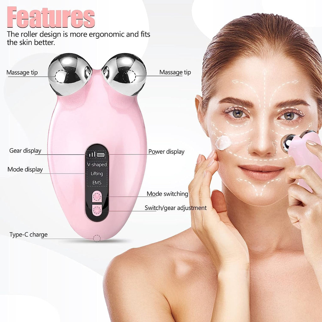 Microcurrent Facial Device, V-Face Sculpting Tool, Electric Face Massager for Anti Aging Wrinkle Reducer Rejuvenation... - Image 6