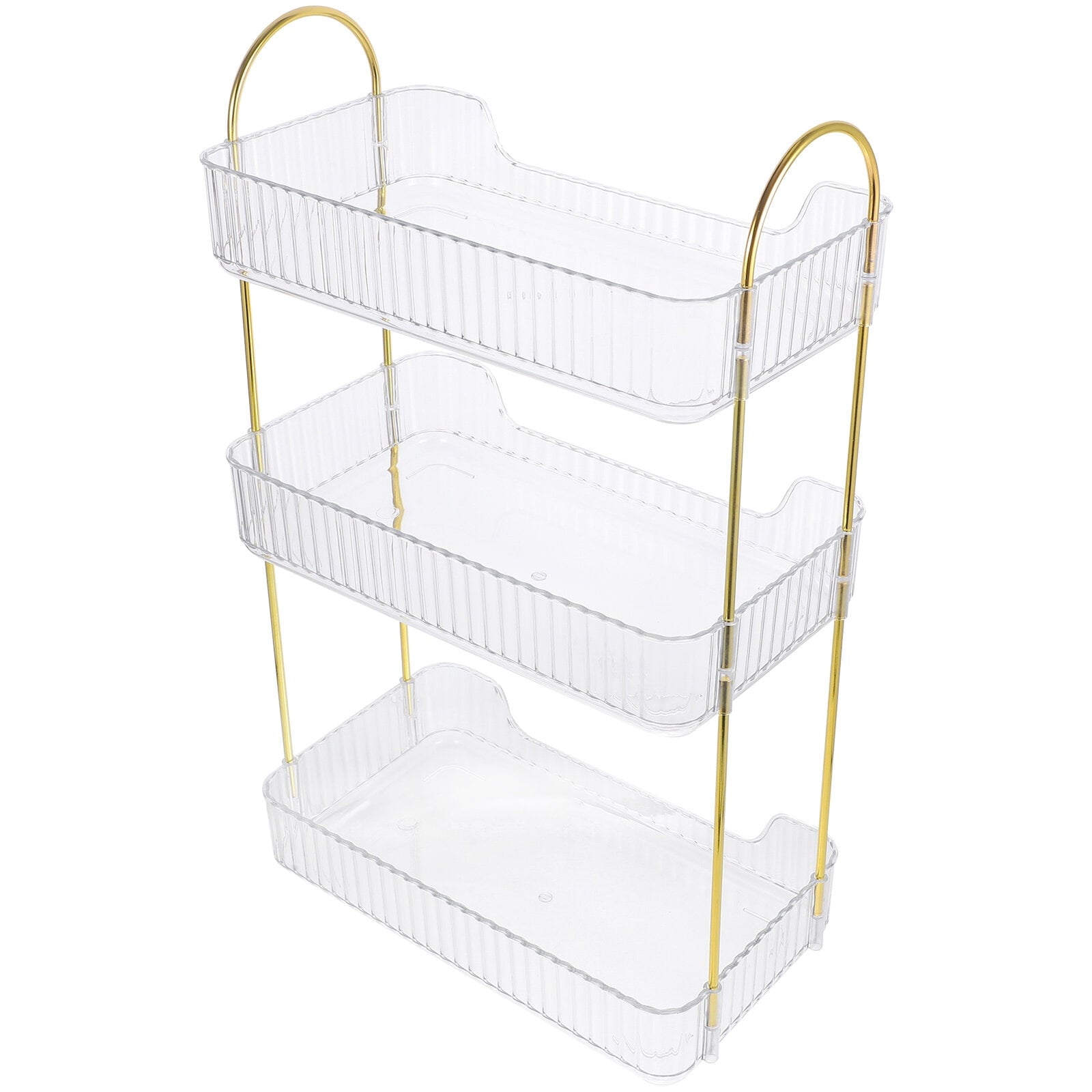 3-Tier Bathroom Counter Organizer, Tool-Free Installation Makeup Skincare Shelf Perfume Stand for Bathroom Vanity Dresser Organizers and Sto - Image 3