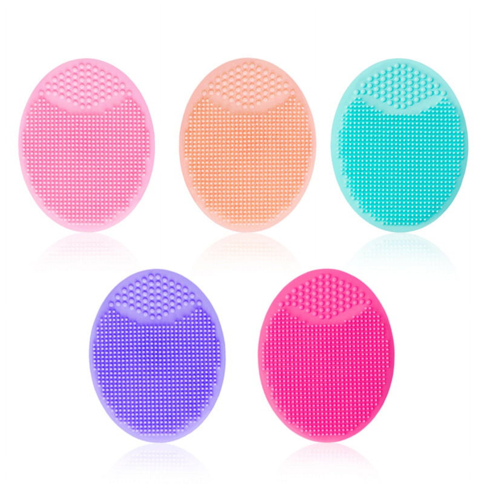 Face Scrubber Soft Silicone Facial Cleansing Brush Pore Blackhead Removing Exfoliating Scrub for All Kinds of Skin De... - Image 4