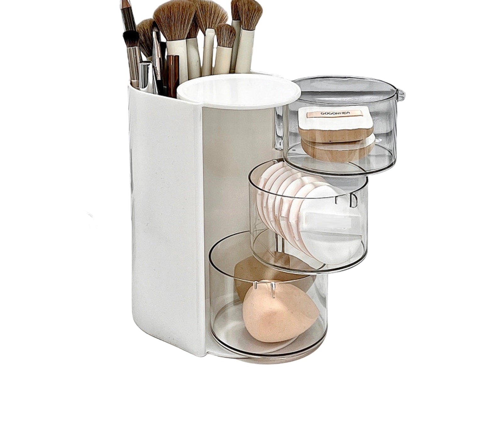 Makeup Organizer Skincare Organizers - Cosmetic Display Cases, SkinCare Organizers for Bathroom Countertop, Bedroom V... - Image 2