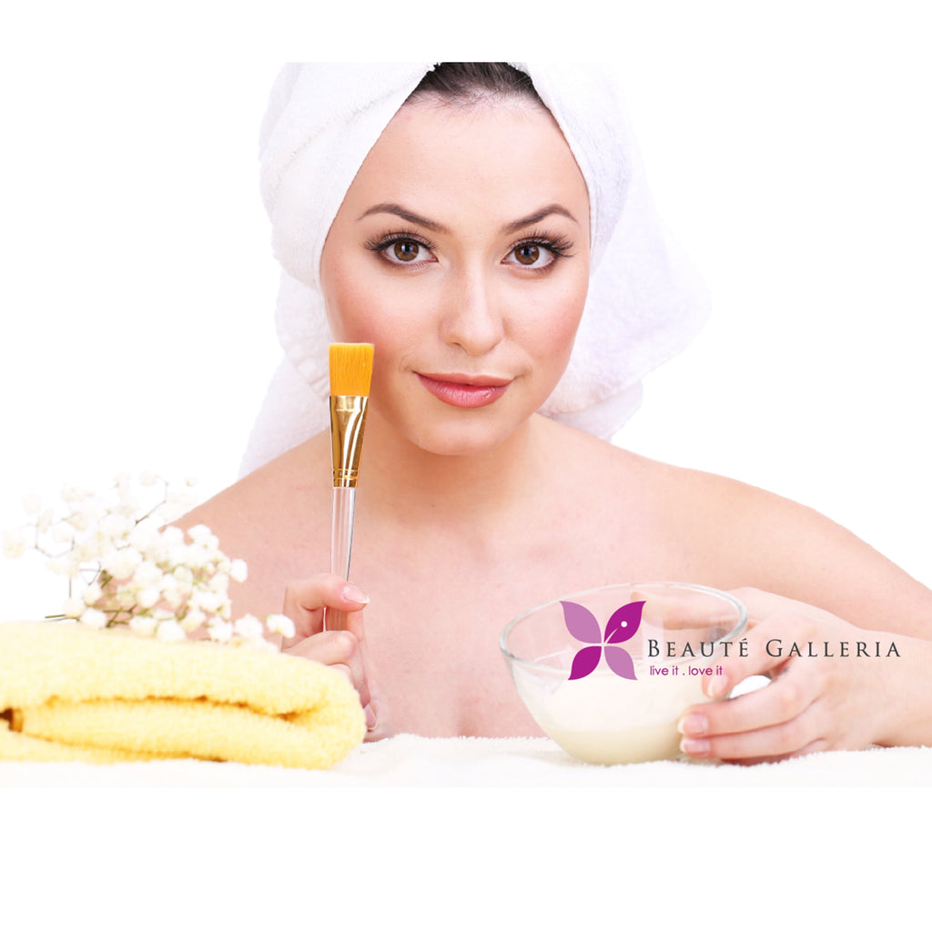 Nylon Bristles Facial Mask Brush Tool, for Face and Neck Mask, Mess-Free Home Spa Applicator, 1 Pack - Image 6