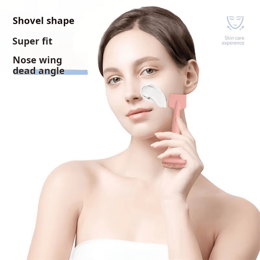 Dual- Silicone Mask Brush, Cleansing & Makeup Applicator Tool for Women,Home Skincare Essentials - Image 5