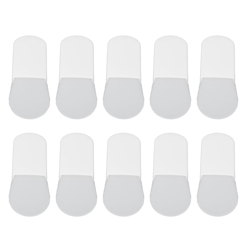 10pcs Mini Silicone Facial Mask Brush, Short Handle Mud Mask Applicator for Facial Beauty, White Short Tongue Shape (... - Image 6