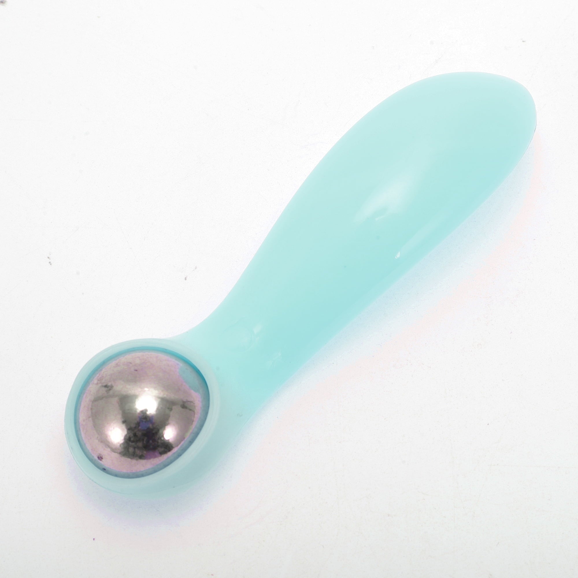 1 Pc Reusable Facial Roller for Beauty Parlor Blue Green PP Magnetic Beads - Image 4