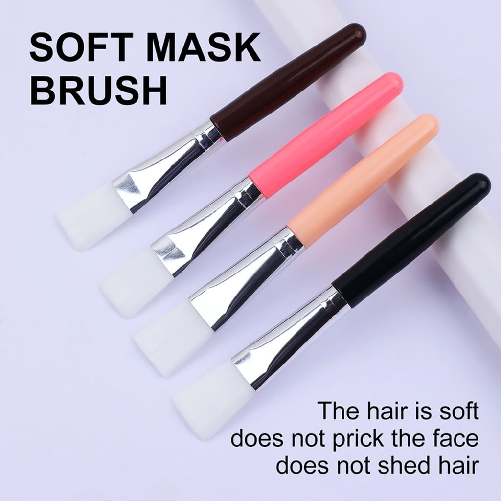 4pieces Compactly Facials Applicators Fibers SkinCare Essential Kit - Image 3