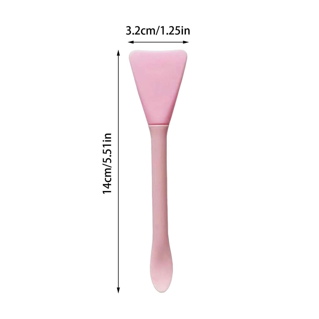 Silicone Applicator, Dual-Head with Scoop for Easy Mud Application, Two-in-One Facial Tool, Durable and Easy To Clean - Image 5