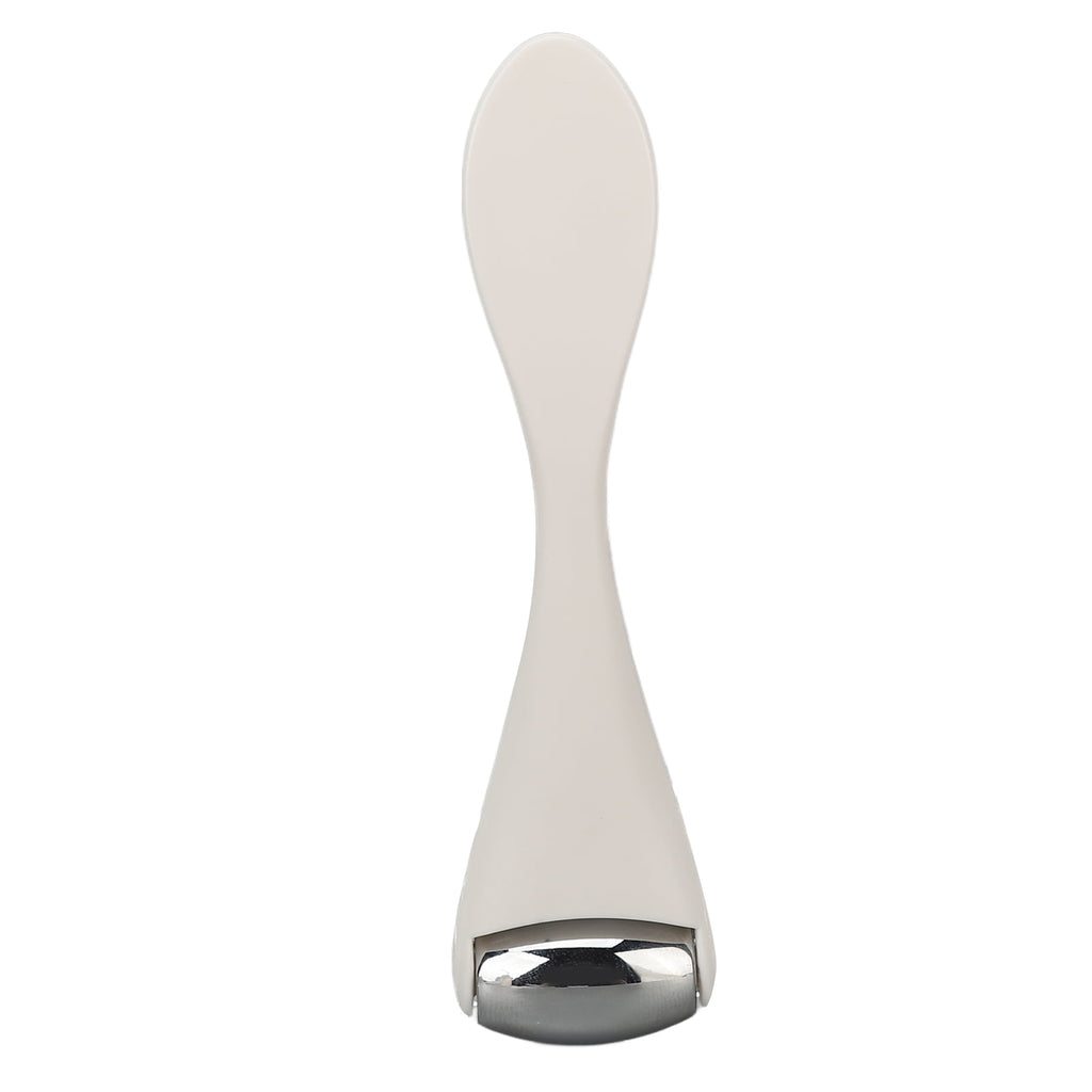 YAHHU Facial Metal Roller Stainless Steel White Mini Eye Metal Ice Roller for Eye Puffiness Tighten Skin (4.33 inches / 11 cm) - Image 5