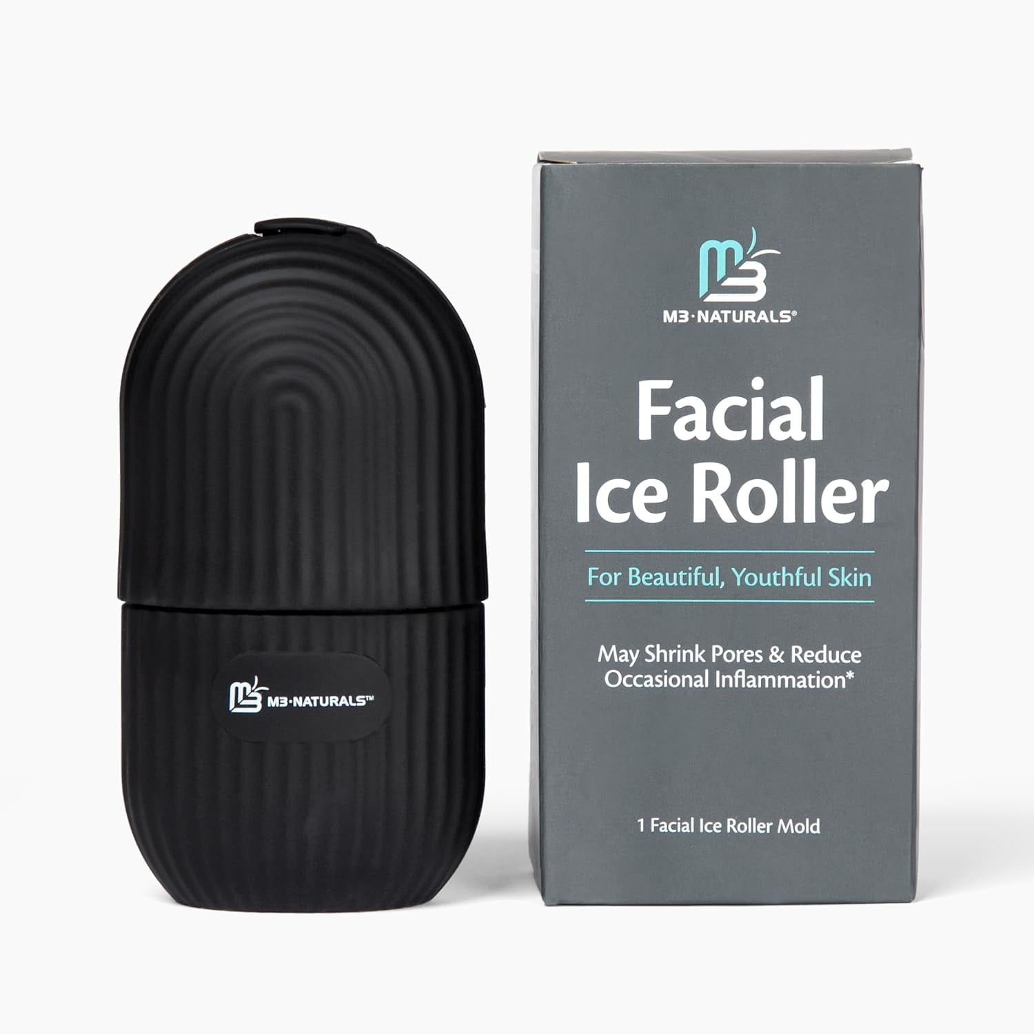 Ice Roller for Face & Under-Eyes, Silicone Face Ice Roller Mold & Facial Massager, 1 Ct - Image 2