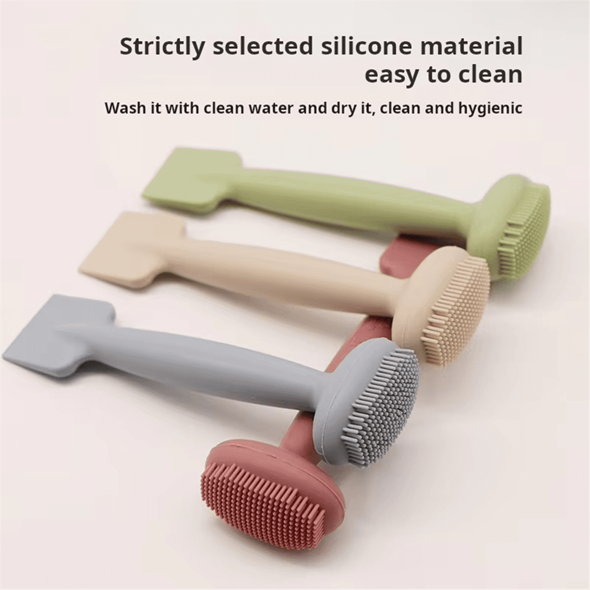 Dual- Silicone Mask Brush, Cleansing & Makeup Applicator Tool for Women,Home Skincare Essentials - Image 2