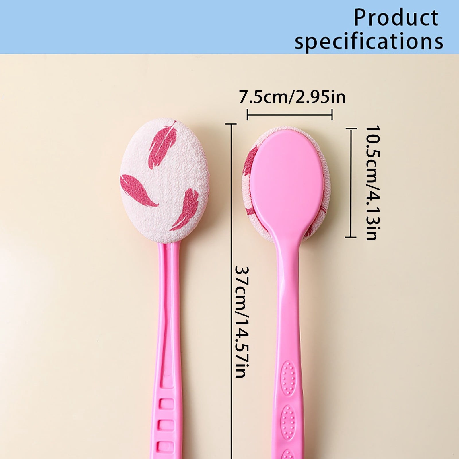 Easy Lotion Applicator for Back – Long Handle Cream Applicators Wand, Tool to Apply Sunscreen, Self Tanner on Back, B... - Image 3