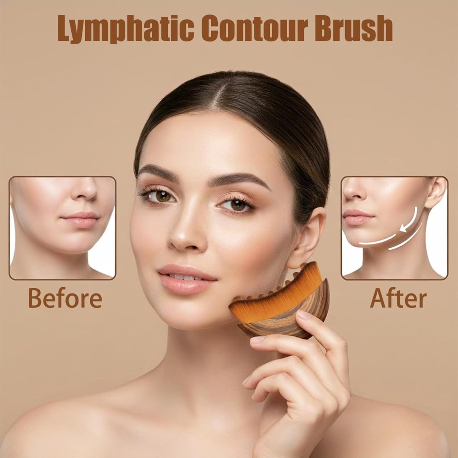 for Lymphatic Drainage,Gua Sha for ,Lymphatic Contour Eliminate Puffiness,Lifting and Firming,Sculpting, Improves Ski... - Image 2