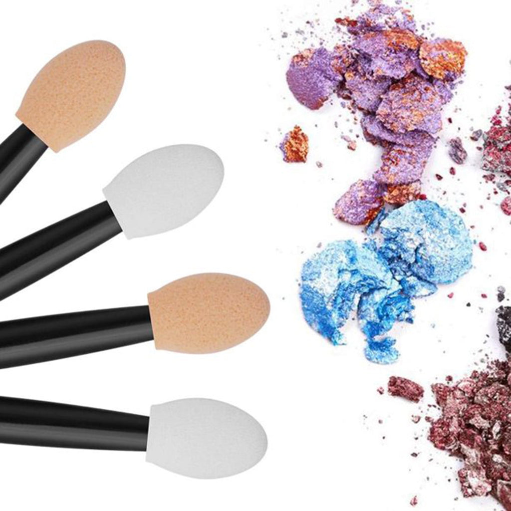 Makeup , Disposable Sides Eye Shadow Sponge Applicators Length Eyeshadow es Makeup Applicator 120 Pieces - Image 4