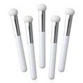 5 Pcs Mushroom Makeup Sponge Brush Applicators Concealer Brushes Round Head Brightening Brush Powder Puff With Handle...