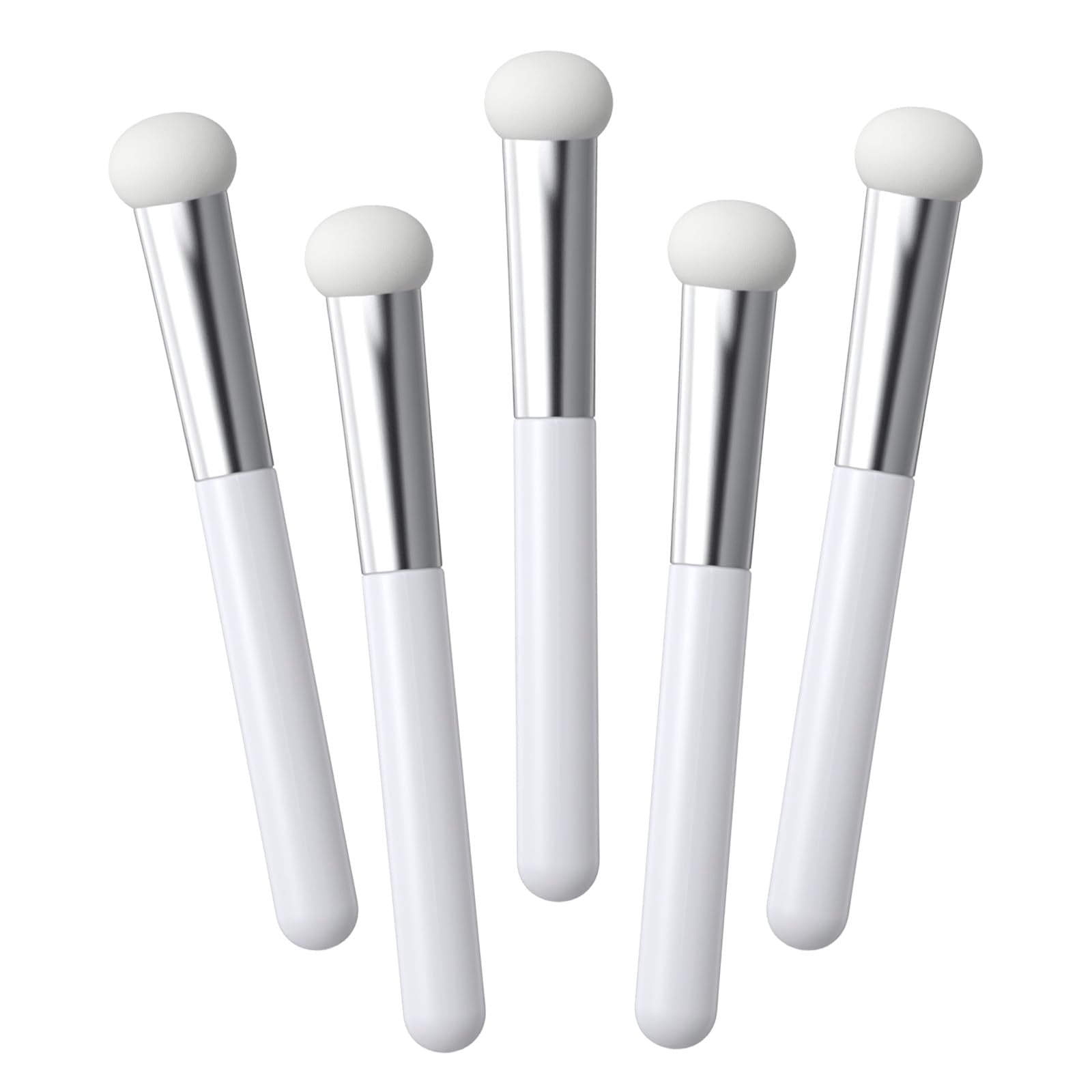 5 Pcs Mushroom Makeup Sponge Brush Applicators Concealer Brushes Round Head Brightening Brush Powder Puff With Handle...