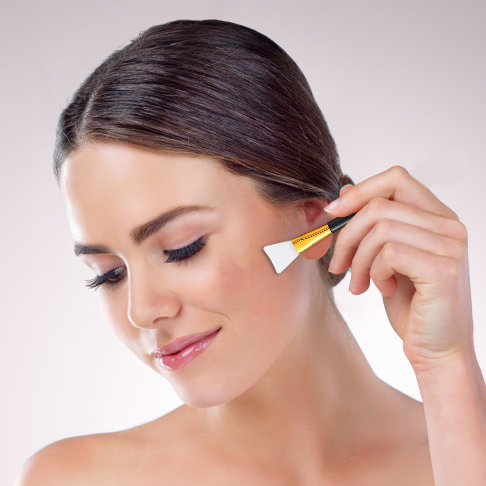 Safeglitz Silicone Jelly Facial Brushes - Soft Applicators for Beauty & Skincare - Image 5