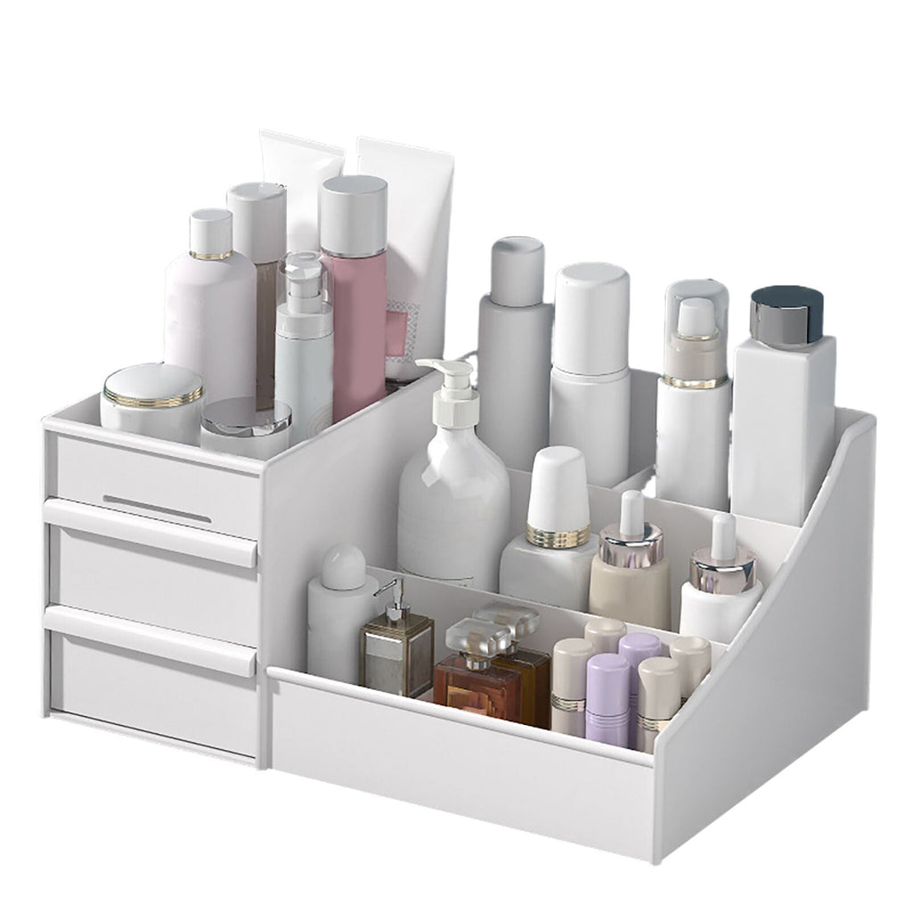 Makeup Organizer, Skin Care Organizers and Storage Box with Drawers for Vanity, Bathroom Countertop Holder for Lipsti... - Image 2