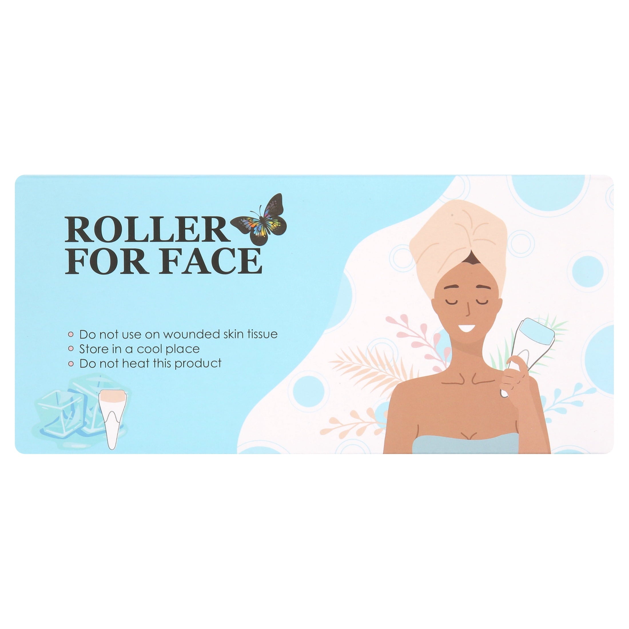LATME Ice Roller for Face Eyes,Womens Gifts,Face Massager Puffiness Migraine Pain Relief and Minor Injury - Image 2