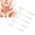 5Pcs Puffs, Long Handled Lotion Applicator with Incredible Water Absorption, Ideal for Home Use, White