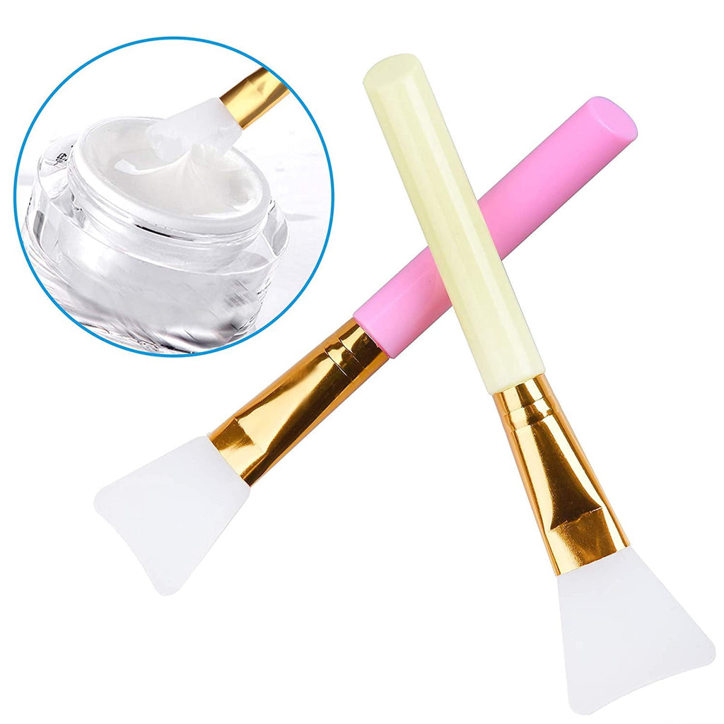 3 PCS Premium Silicone Face Mask Brush,Mask Beauty Tool, Soft Silicone Facial Mud Mask Applicator Brush, Hairless Moi... - Image 4