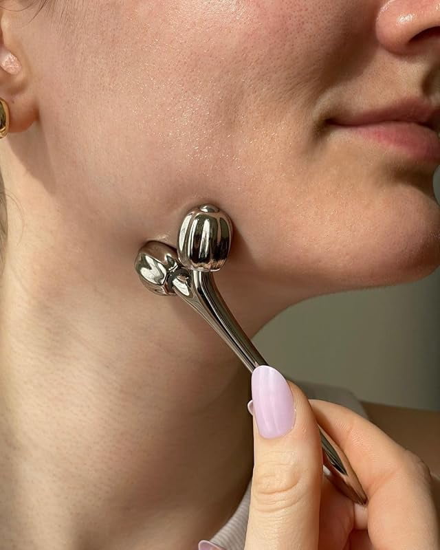 *Mei Apothecary Face Roller Skin Care Tool | SKINSCULPT Face Massager Tool | Natural, Non-Toxic Sculpting Tool for All Skin Types | Relieves - Image 4