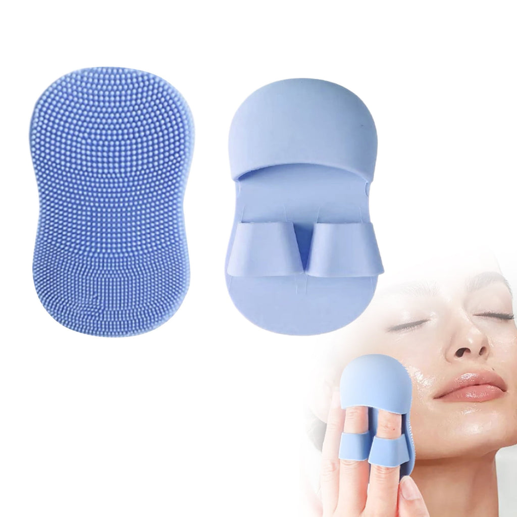 Beauty Tools Silicone Finger Facial Cleansing Brush Mini Soft Handheld Silicone Face Scrubber Exfoliator for Gentle C... - Image 2