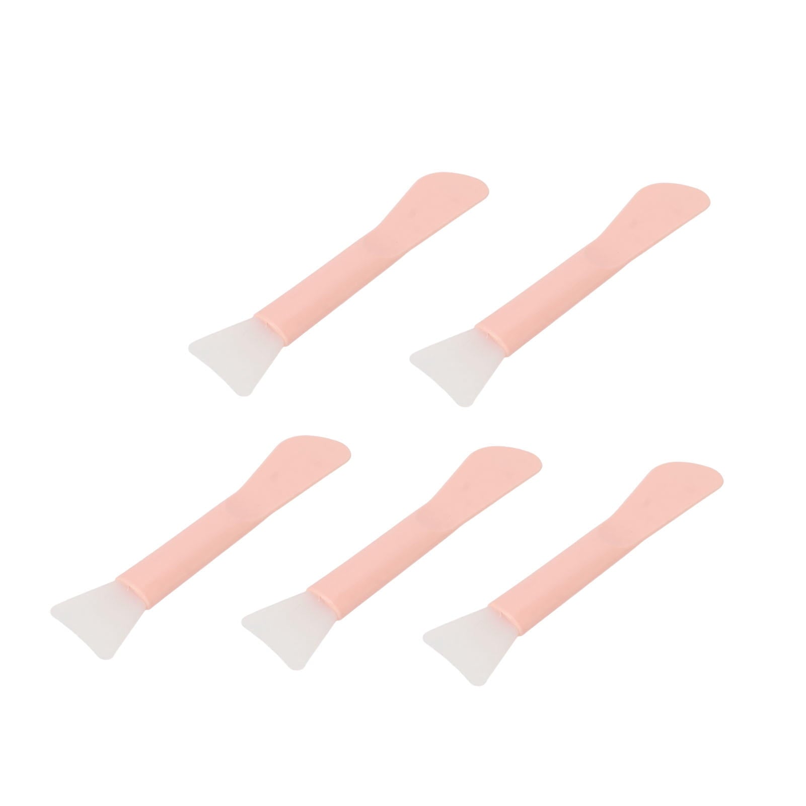5Pack DualHead Silicone Mask Brush Ergonomic, SkinFriendly, Washable, Portable Facial & Body Makeup Applicator - Image 4