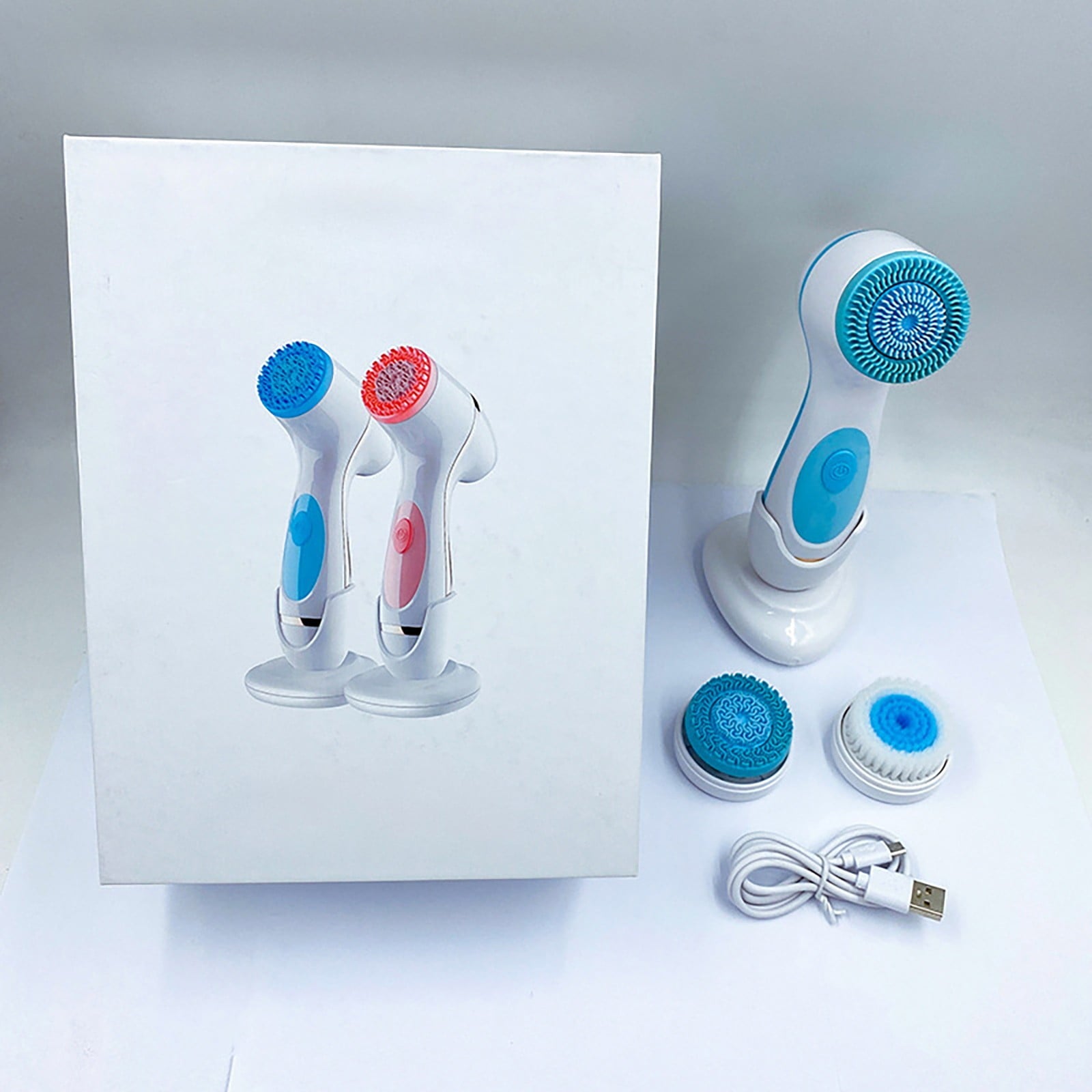 Beauty Instrument Facial Cleanser Household Brush Silicone Cleaning Tool for Routine - Image 4