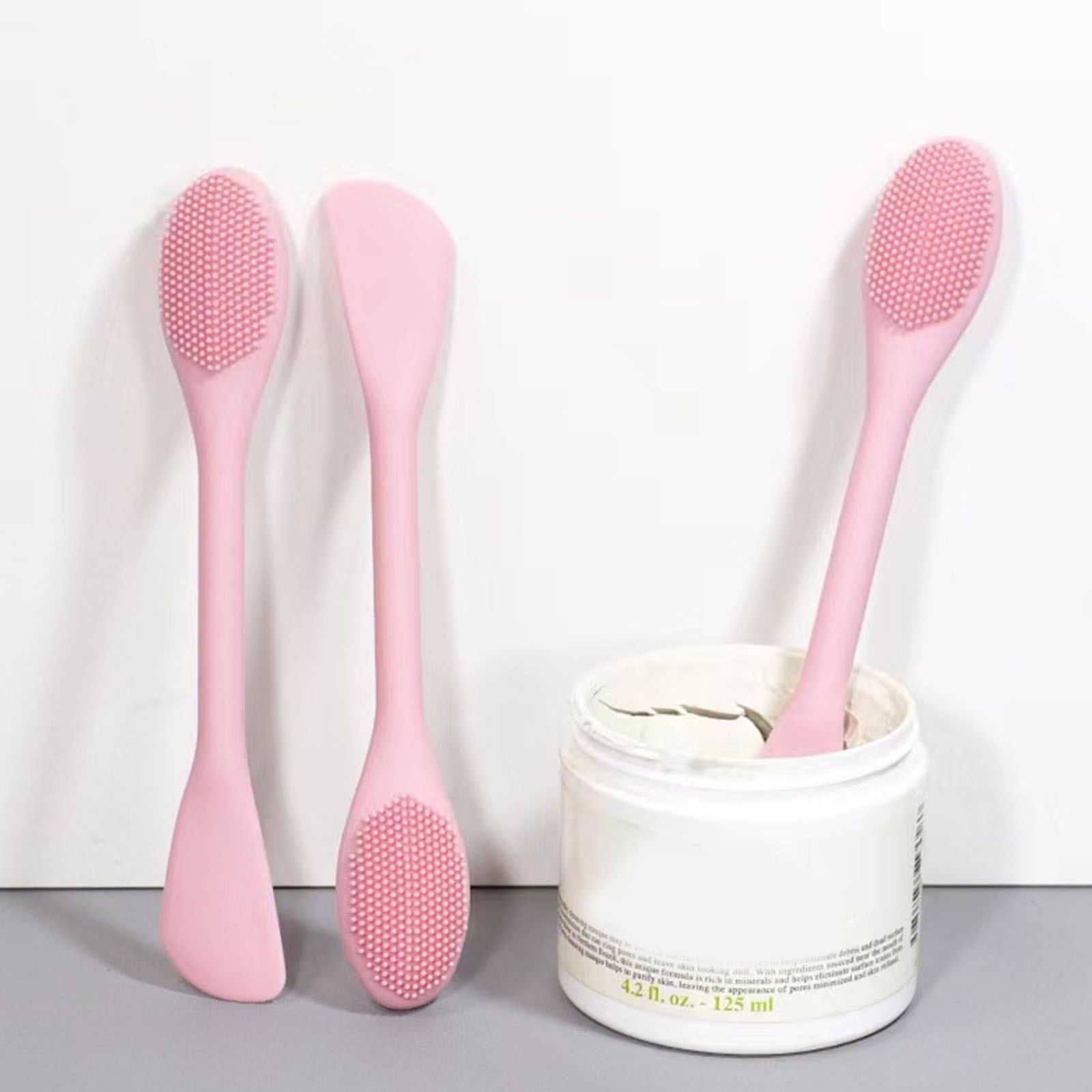 Reusable Silicone Face Brush With Spoon Head For Easy Cream Application And Hygienic Skincare Routine - Image 2
