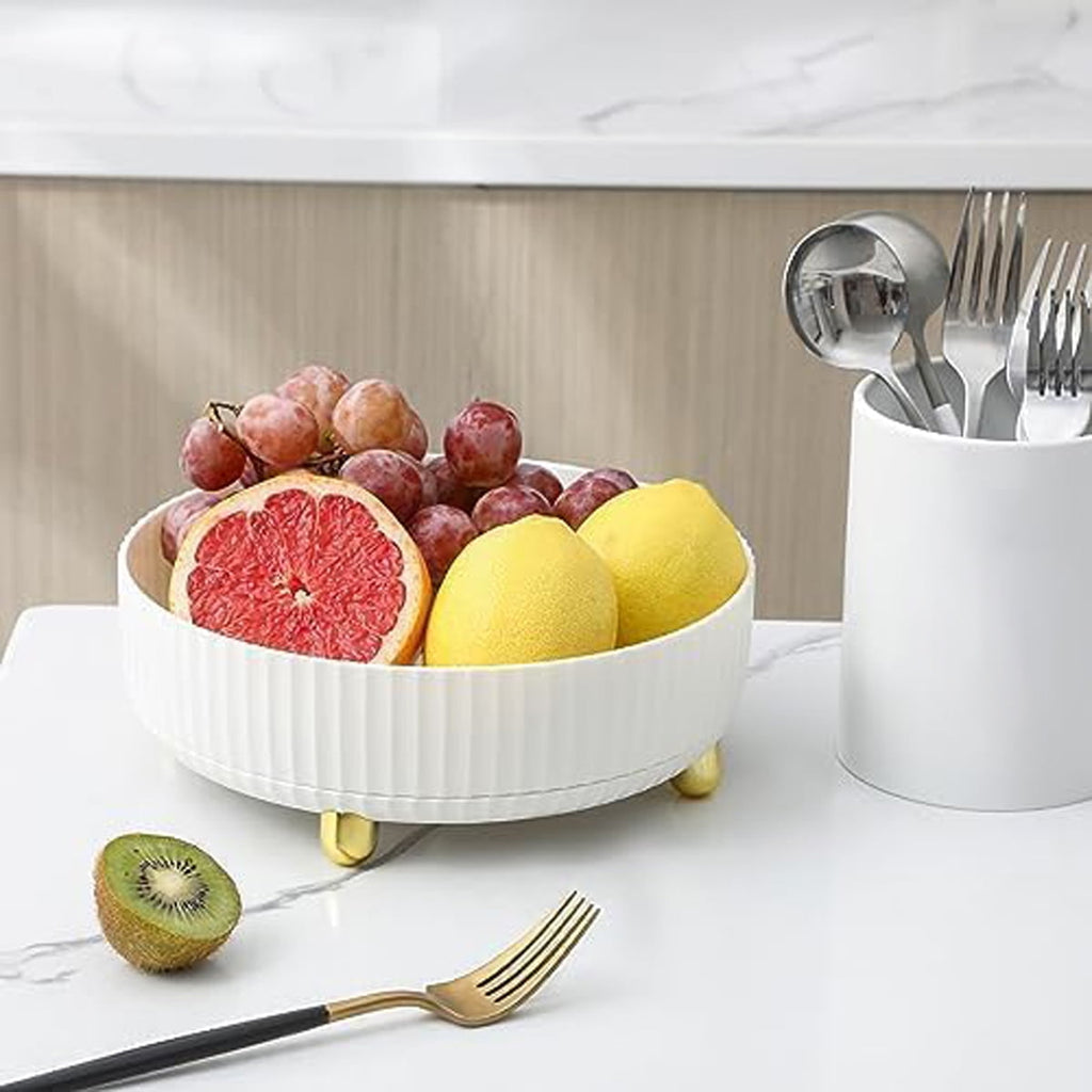 Makeup Perfume Organizer Tray 360 Degree Rotating Lazy Susan Skincare Lotion Organizer Spinning Cosmetics Storage for... - Image 4