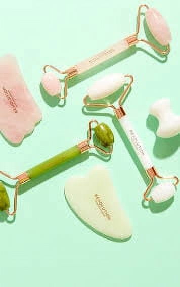 Revolution Skincare London Facial Roller Boxed - Jade - Image 4