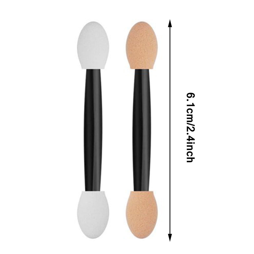 Makeup , Disposable Sides Eye Shadow Sponge Applicators Length Eyeshadow es Makeup Applicator 120 Pieces - Image 3