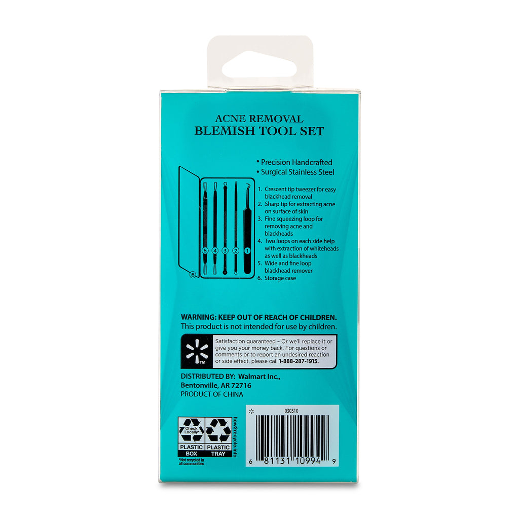 Metal Acne-Removal Blemish Tool Set, 5 Pieces - Image 6