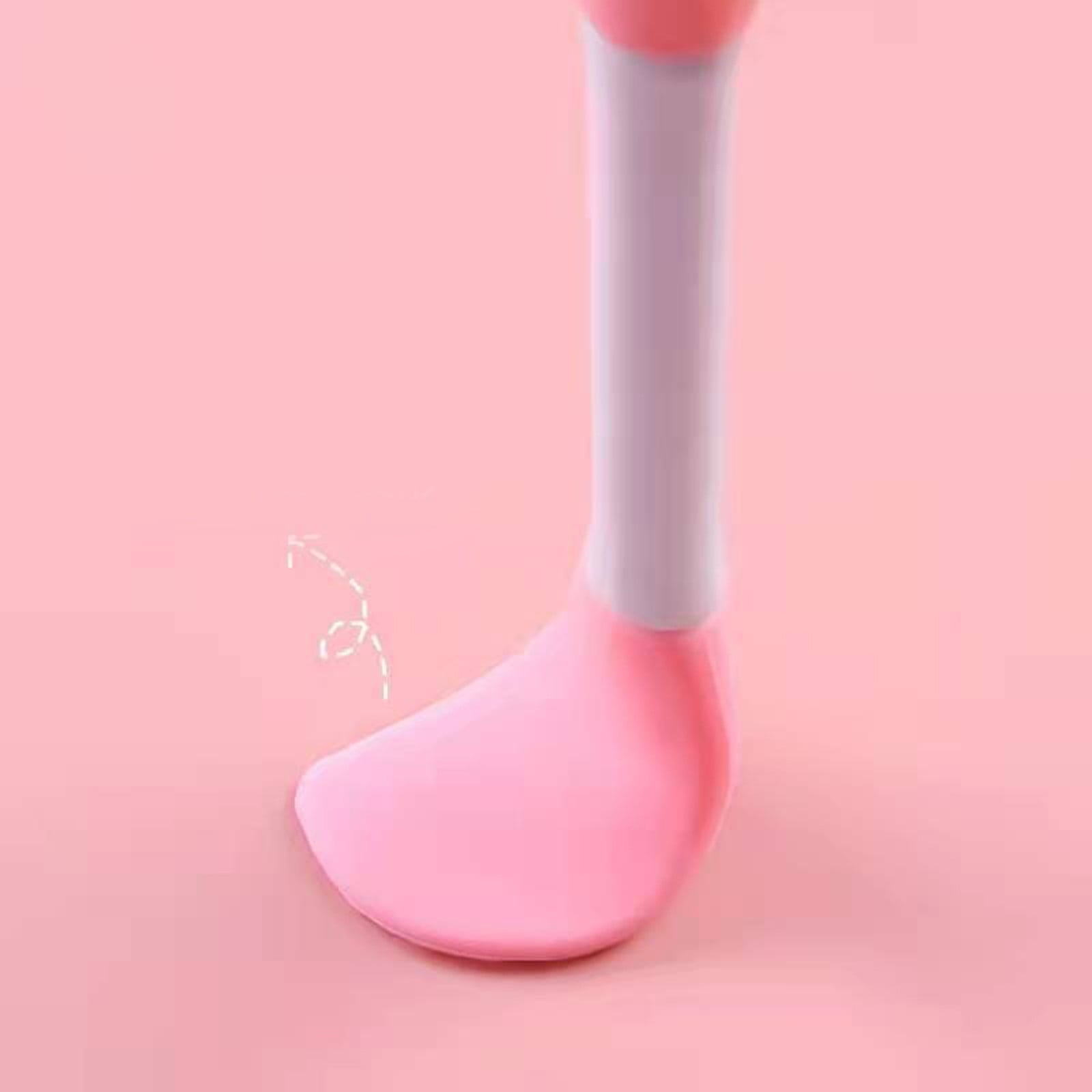Double Head Silicone Facial Cleansing Tool for Deep Pore Exfoliation and Massage with Soft - Image 5