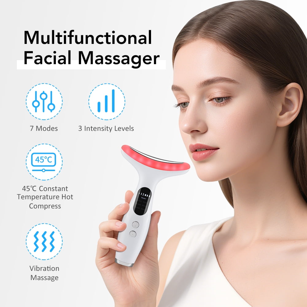 Electric Gua Sha Facial Tools,Face Sculpting Tool & Lift Device,Heated & Vibration Massager,Anti-Aging & Wrinkles, Pu... - Image 3