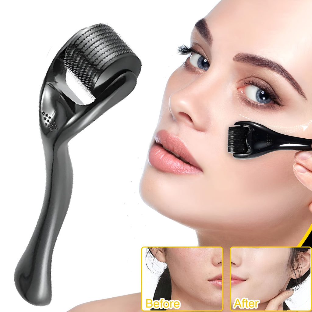 2026 New Derma Roller for Face Hair Beard Scalp 0.3Mm Microneedle Roller with Safe Storage Case Personal Beauty Instr... - Image 4