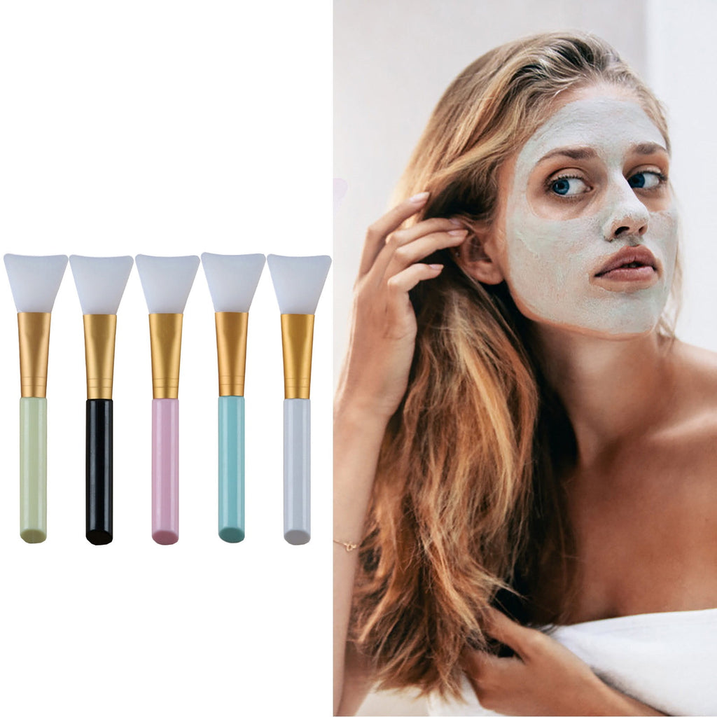 Silicone Mask Brush White, Face Mask Applicator Brush for Even Application, Makeup Foundation Brush, Reusable Beauty Tool for Skincare and C - Image 3