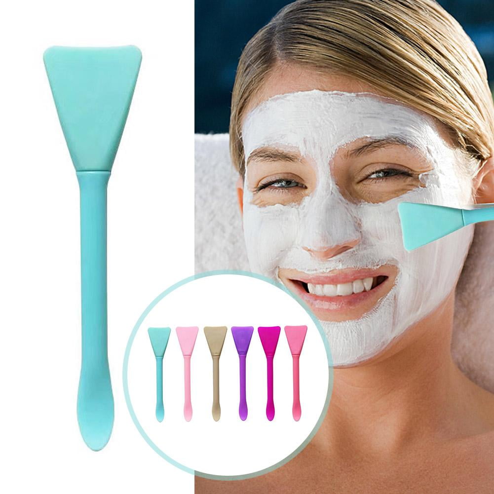 Silicone Facial Mask Brush Face Skin Care Tool Double Head Face Cleaning Scrape - Image 3