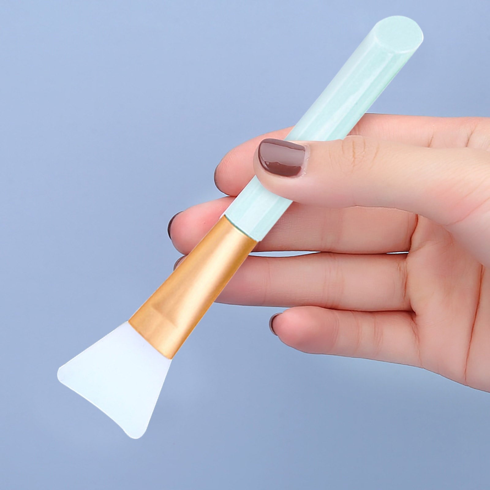 Face Mask Applicator,Silicone Face Mask Brush Applicator Soft Face Mask Applicator Face Mask Spatula Facial Mask Brus... - Image 2