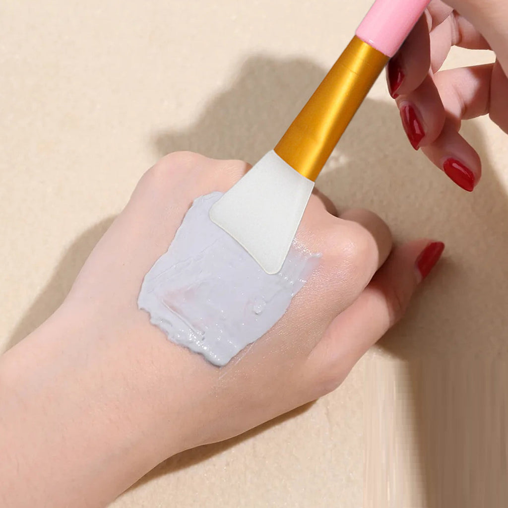 Beauty Tools Silicone Face Brushes Flexible Facial Mud Applicator for Smooth Application - Image 3