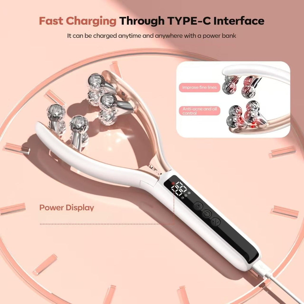 Doge&Vollar Facial Massager Face and Neck | Shaper & Slimmer for Women | Korean Skin Care | Lymphatic Contour Face Br... - Image 5