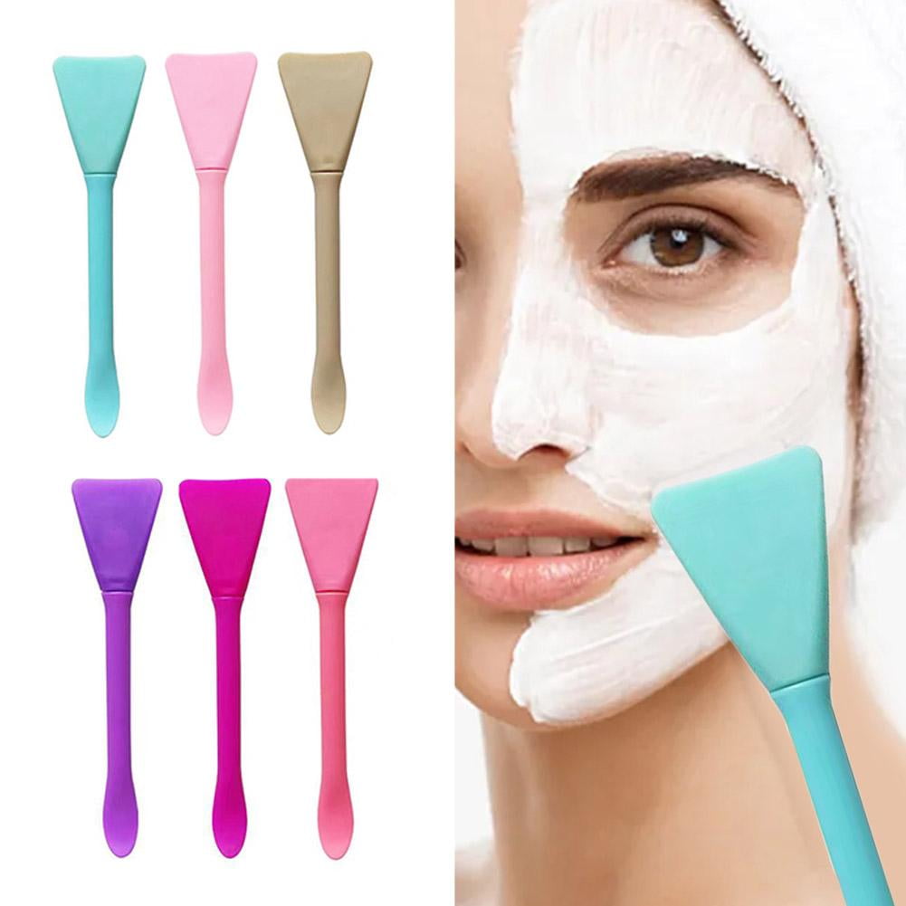 Sile Facial Mask Brush Face Skin Care Tool Double Head Face Cleaning Scra θр Q2H6 - Image 2