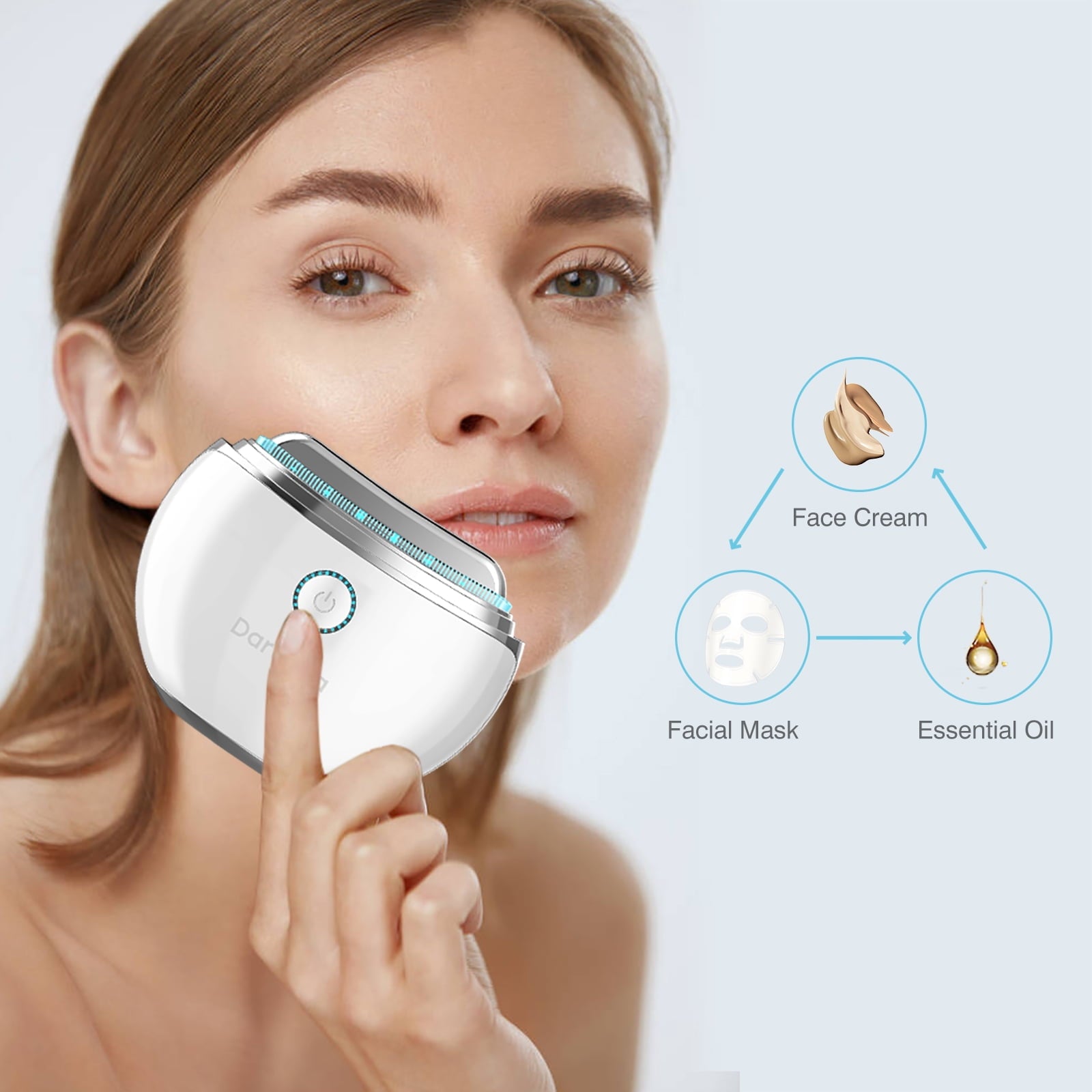 Gua Sha Electric, Daroma 2024 Upgraded Facial & Body Massager Tool 4 Features All In 1, Effective Anti-Aging, Wrinkle, Detox, Relieve Sorene - Image 5