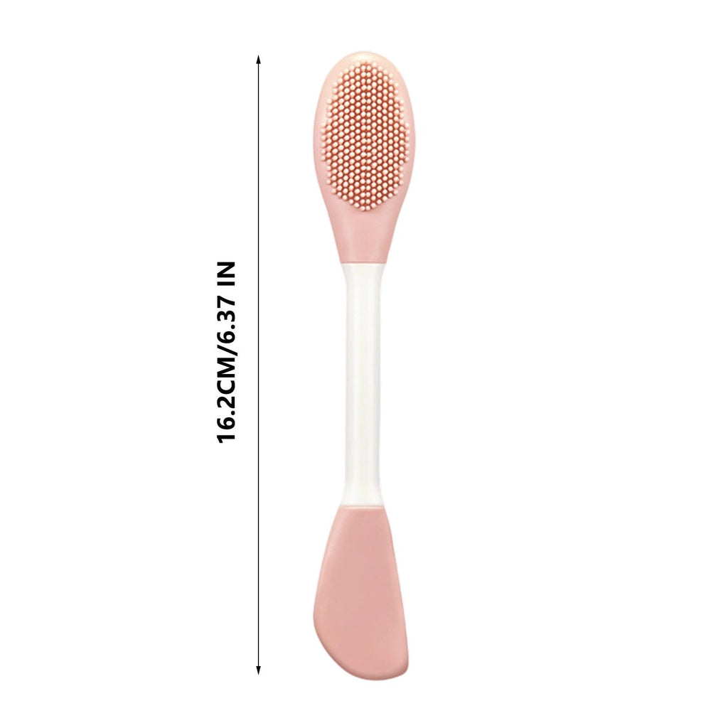 10Pcs Silicone Mask Brush, Silicone Mask Brush for Face Cleansing, Double Head Mask Applicator Brush, Pore Cleansing ... - Image 3