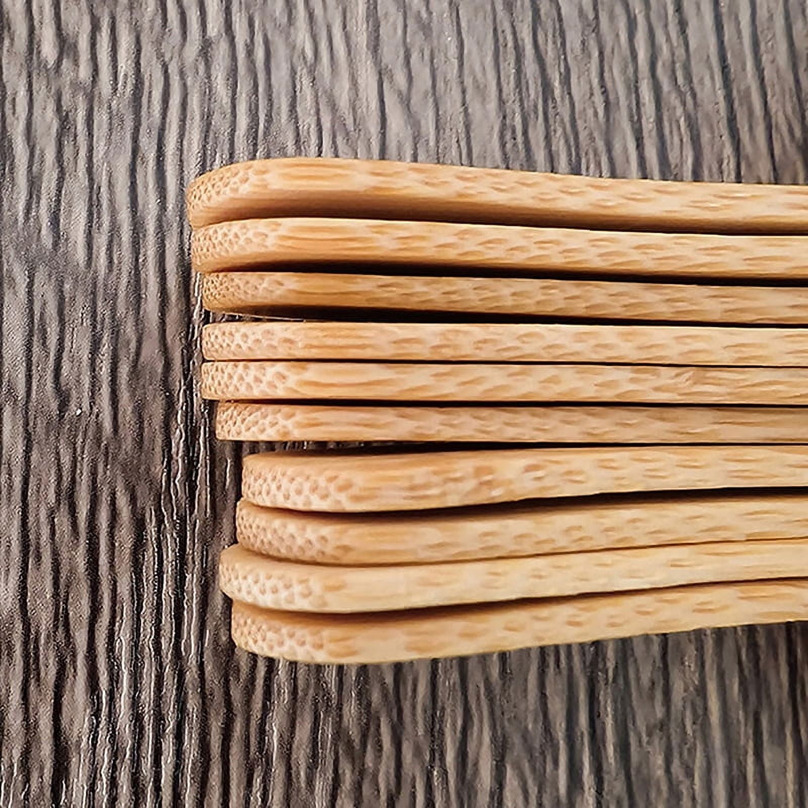 10Pcs Beauty Tool Skincare Cream Spoon Cosmetic Mini Face Clay Ointment Scrub Brush Wooden Bamboo Spatula Curved - Image 4