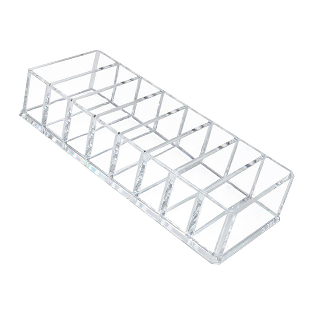 Compact Make Up Organizer Made of Acrylic, Display Case for Skincare Cosmetics, Make Up Organizer with 8 Cube Compart... - Image 3