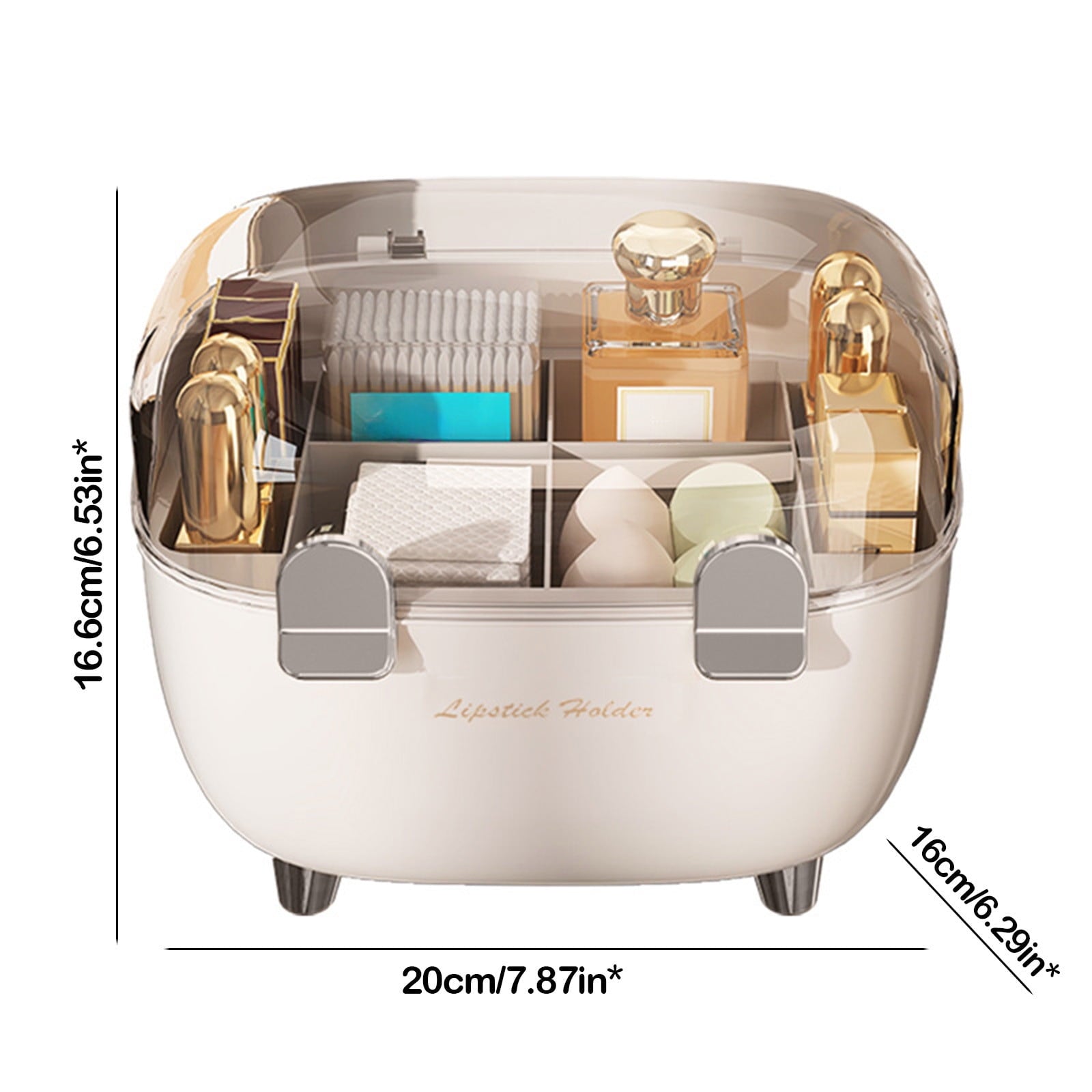 Upgrade Large Makeup Organizer Countertop Cosmetic Organizer Makeup Storage Organizer Skincare Organizers Bathroom Co... - Image 3