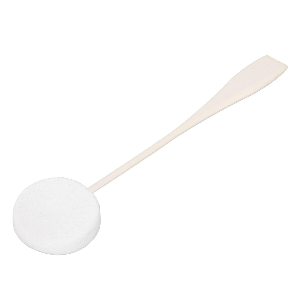 5Pcs Puffs, Long Handled Lotion Applicator with Incredible Water Absorption, Ideal for Home Use, White - Image 4