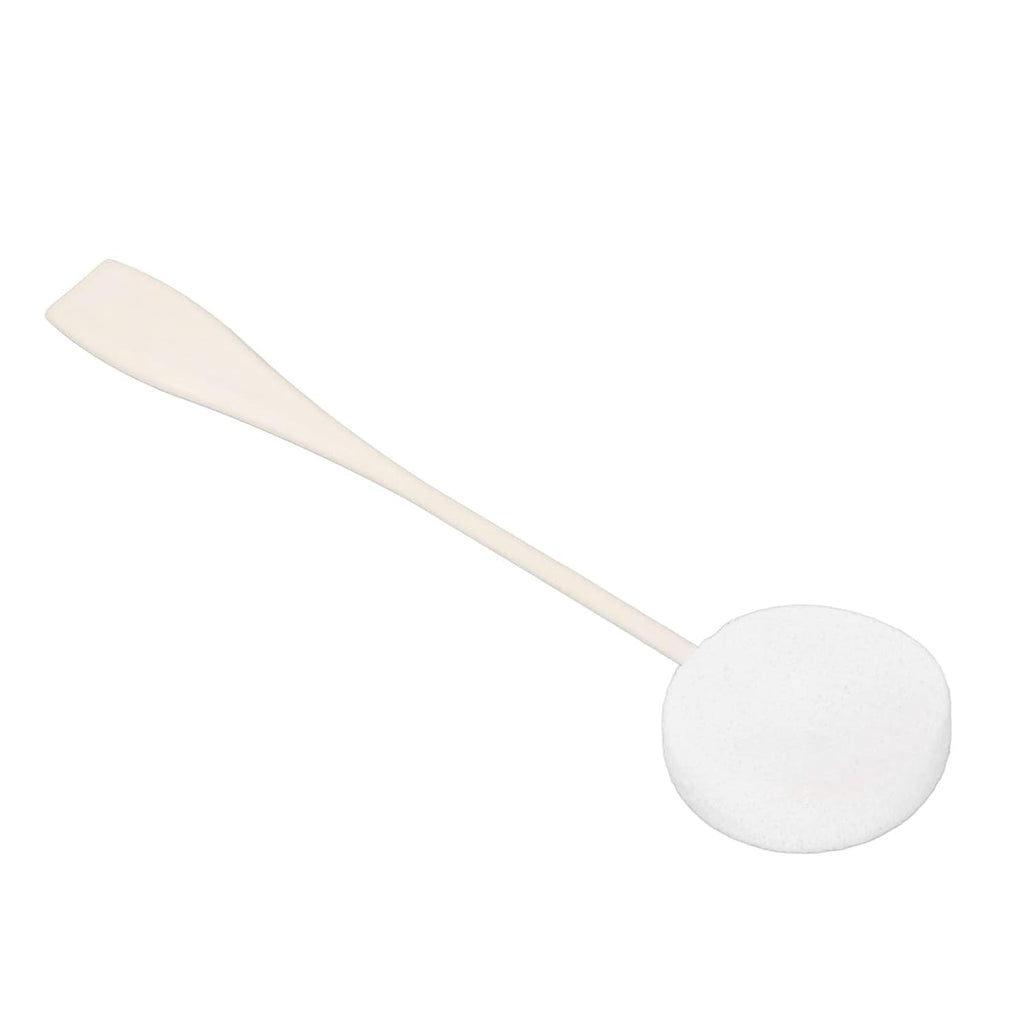 5Pcs Puffs, Long Handled Lotion Applicator with Incredible Water Absorption, Ideal for Home Use, White - Image 2