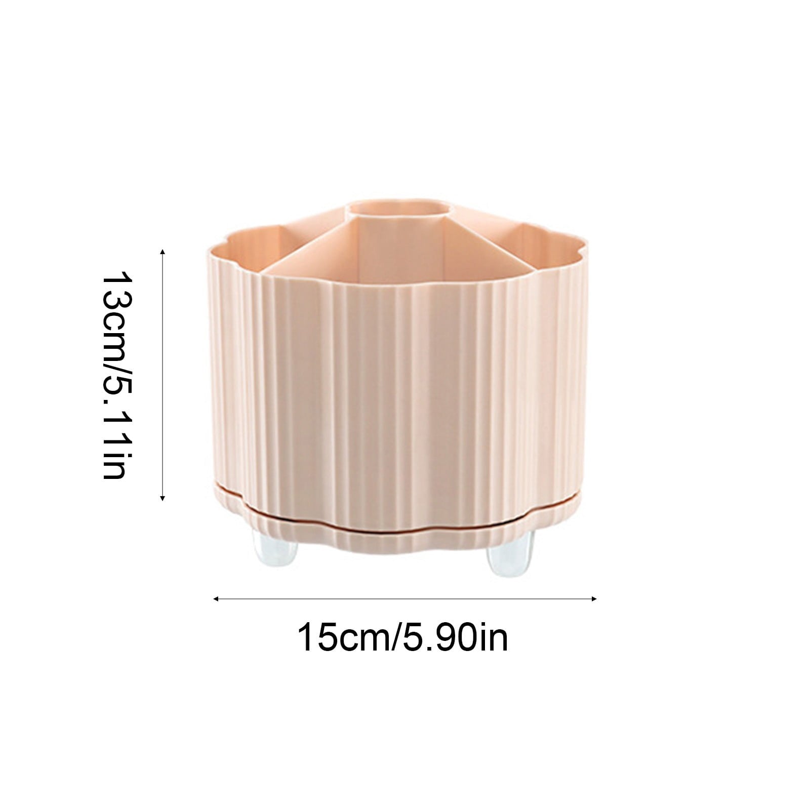 360° Rotate Makeup Brush Holder Organizer, Makeup Organizers Countertop, Makeup organization and Skincare Storage for... - Image 3